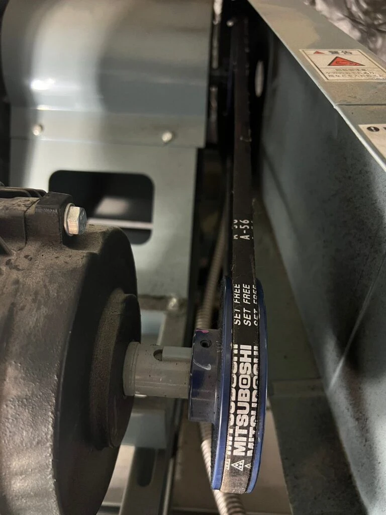 練馬区 ベルトファン Vベルト交換