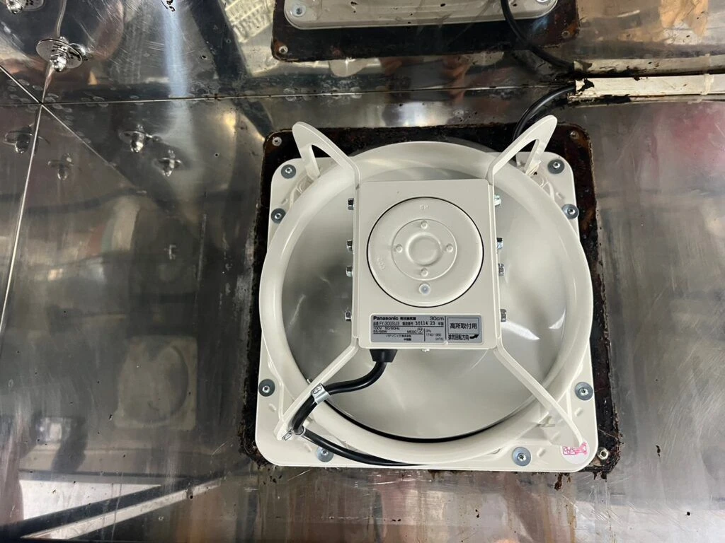 千葉県市川市 有圧換気扇