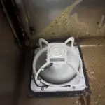 業務用換気扇を新型に入れ替えたら換気効率が大幅改善！